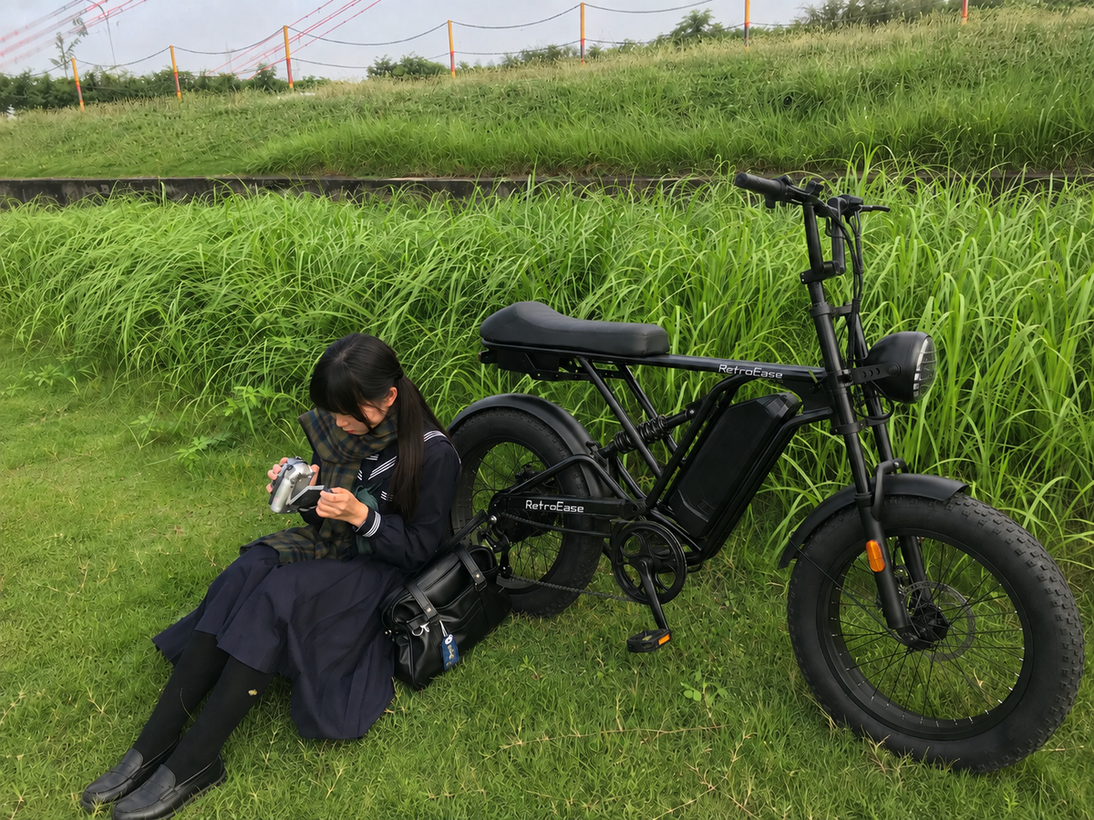 カメラを持って、近所を旅する。E-bikeで楽しむフォトポタリング