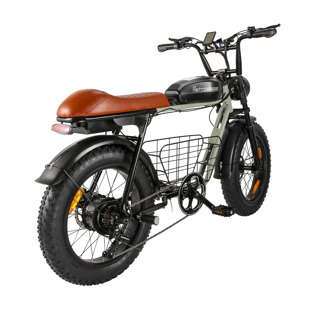 RetroEase DYS2 ファットタイヤ電動自転車