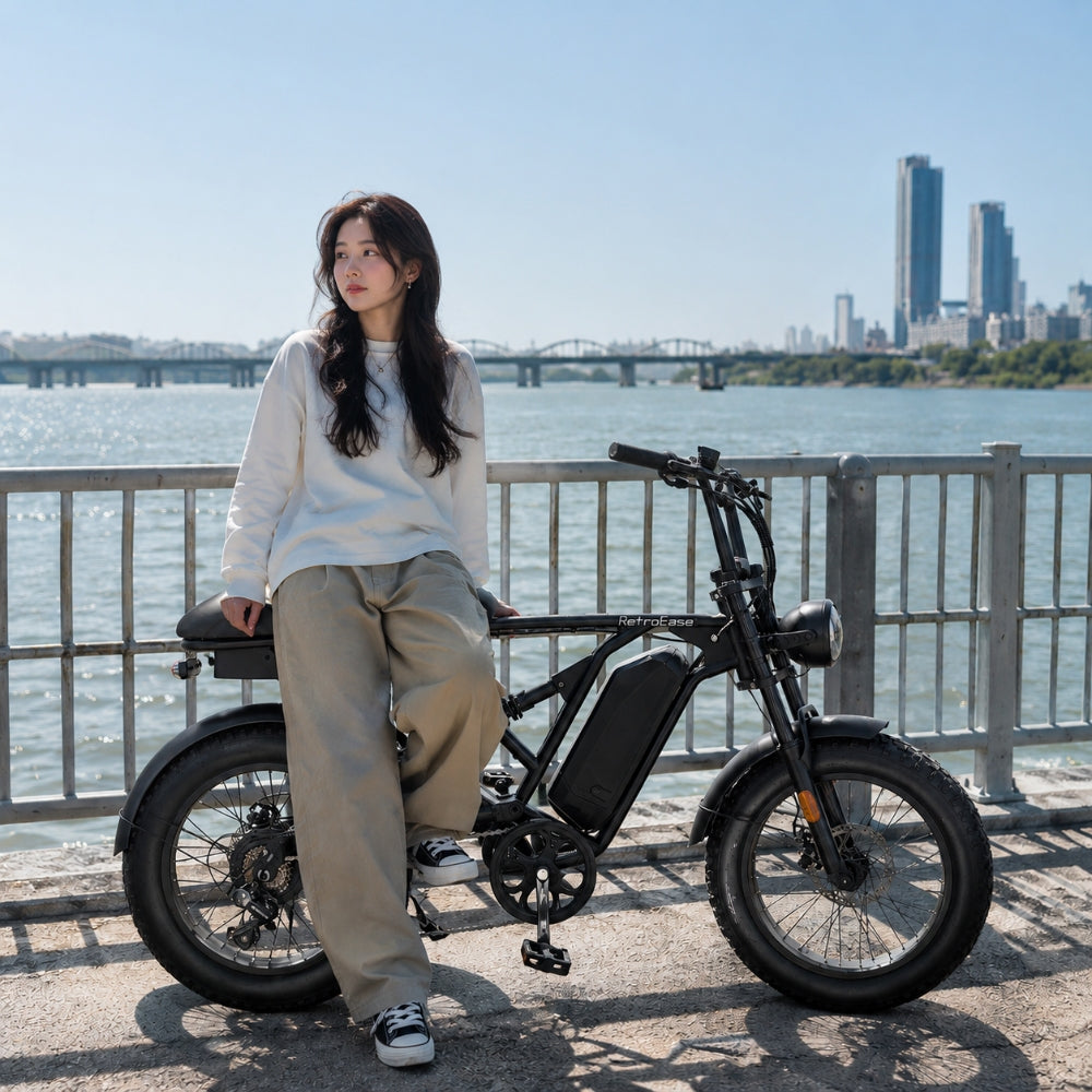 RetroEase DY005 ファットタイヤ電動自転車