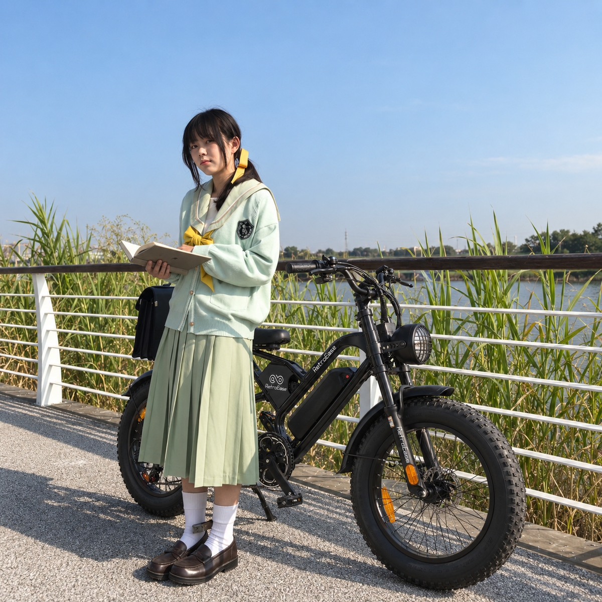 RetroEase DY007 ファットタイヤ電動自転車｜都市とアウトドア向けの