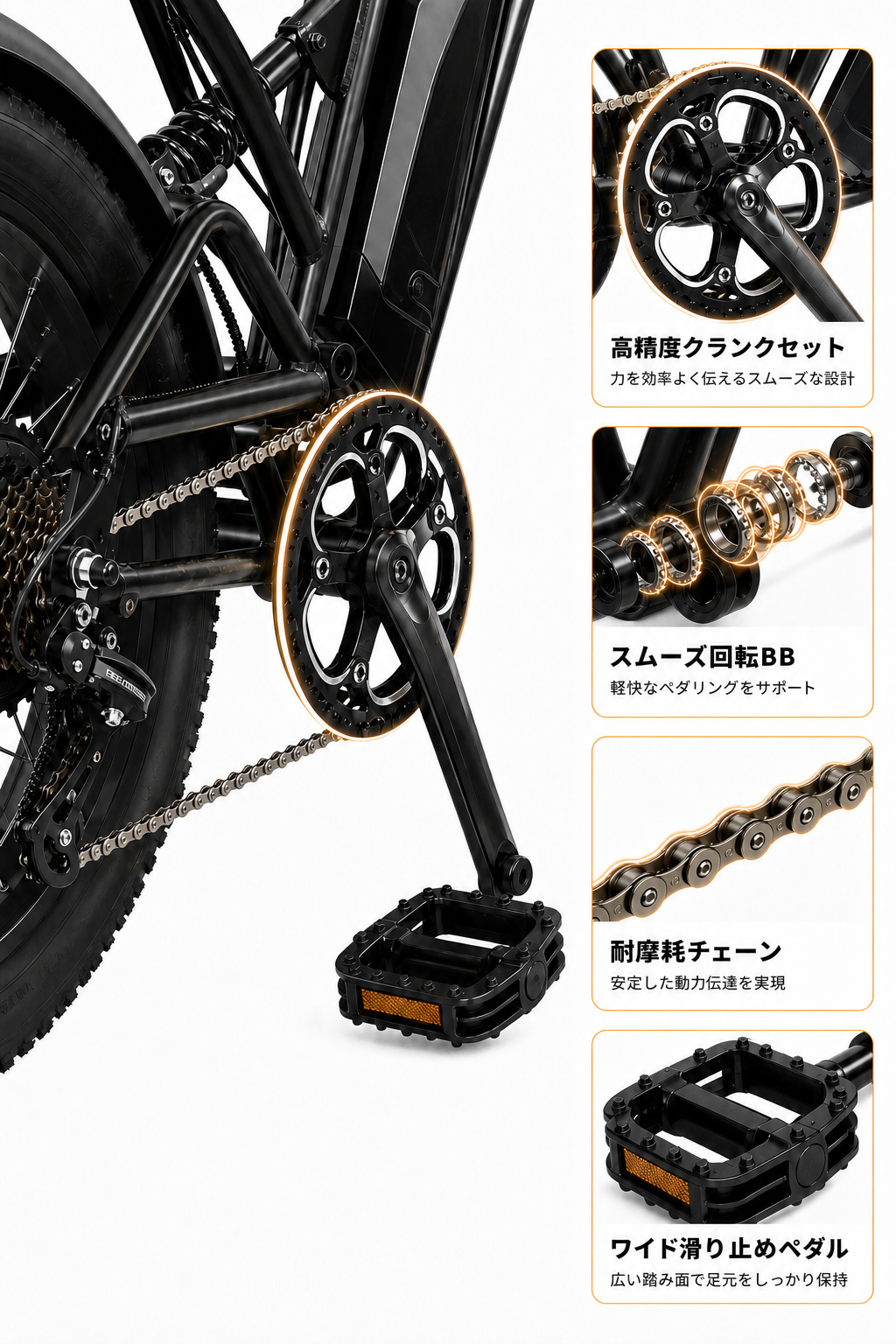 高精度ドライブトレインシステム