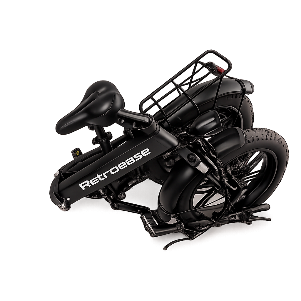 RetroEase Swift Folding Electric Bicycle | Compact Retro E-Bike