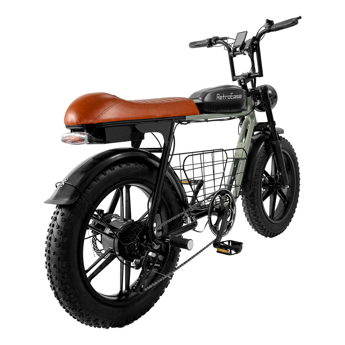 RetroEase DYS2｜20インチ・ファットタイヤ電動アシスト自転車