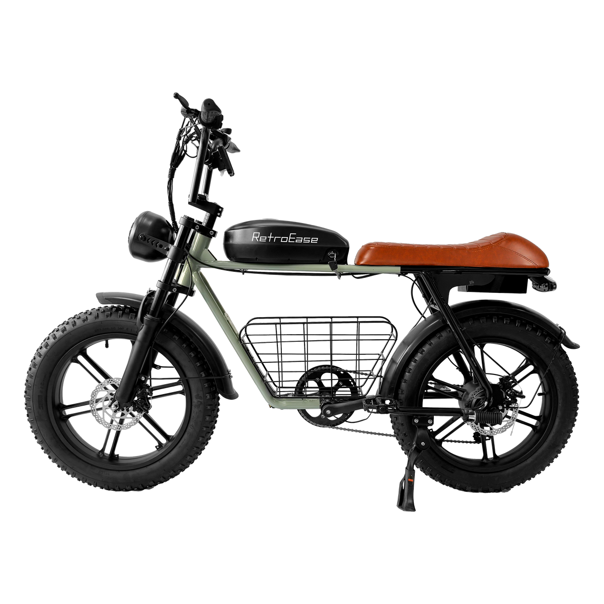 RetroEase DYS2｜20インチ・ファットタイヤ電動アシスト自転車
