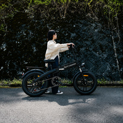 RetroEase Swift Folding Electric Bicycle | Compact Retro E-Bike