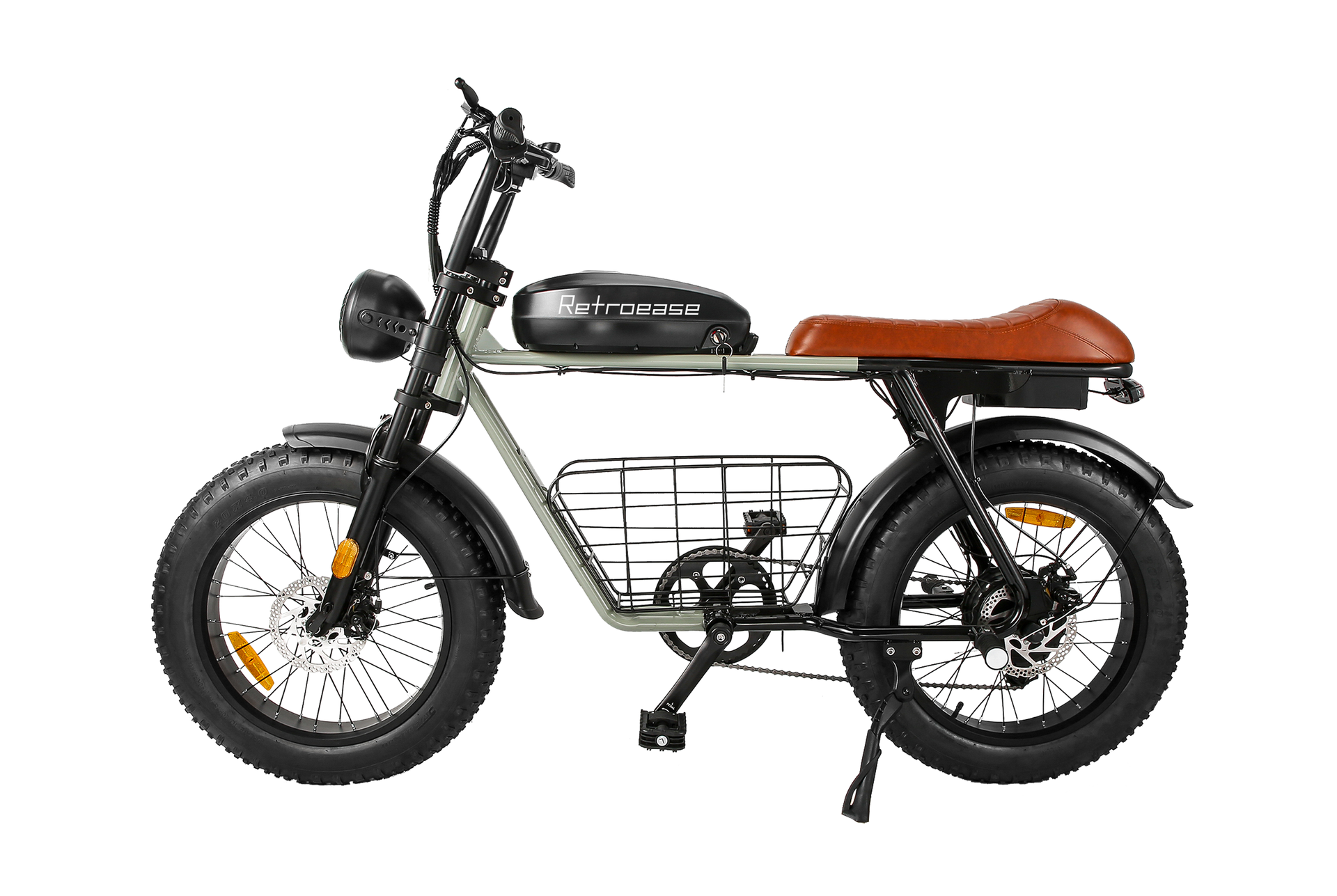 RetroEase DYS2 ファットタイヤ電動自転車｜都市とオフロード向けの