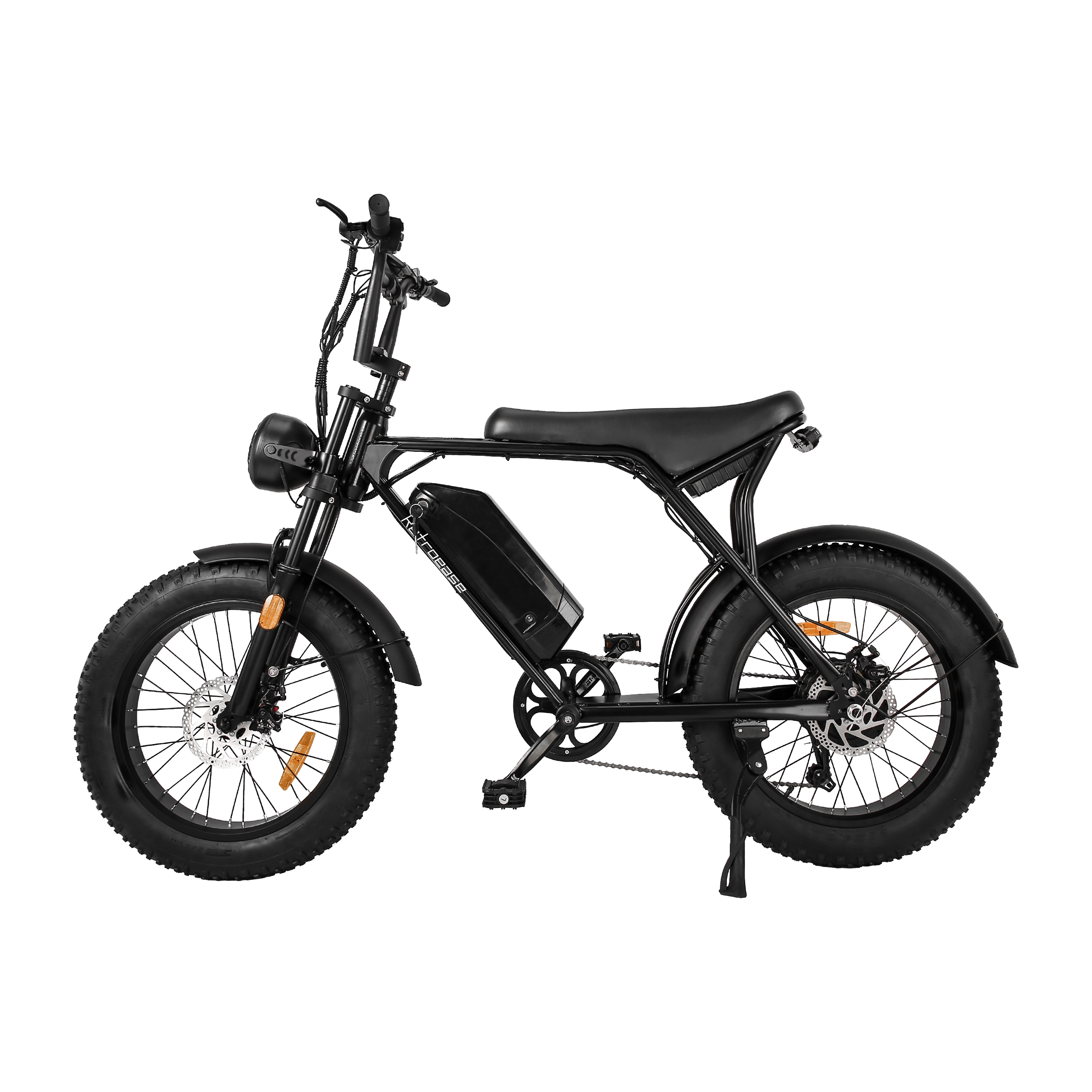 RetroEase 006HZ ファットタイヤ電動自転車|都市とオフロード向けの RetroEase 006HZ ファットタイヤ電動自転車|都市とオフロード向けの
