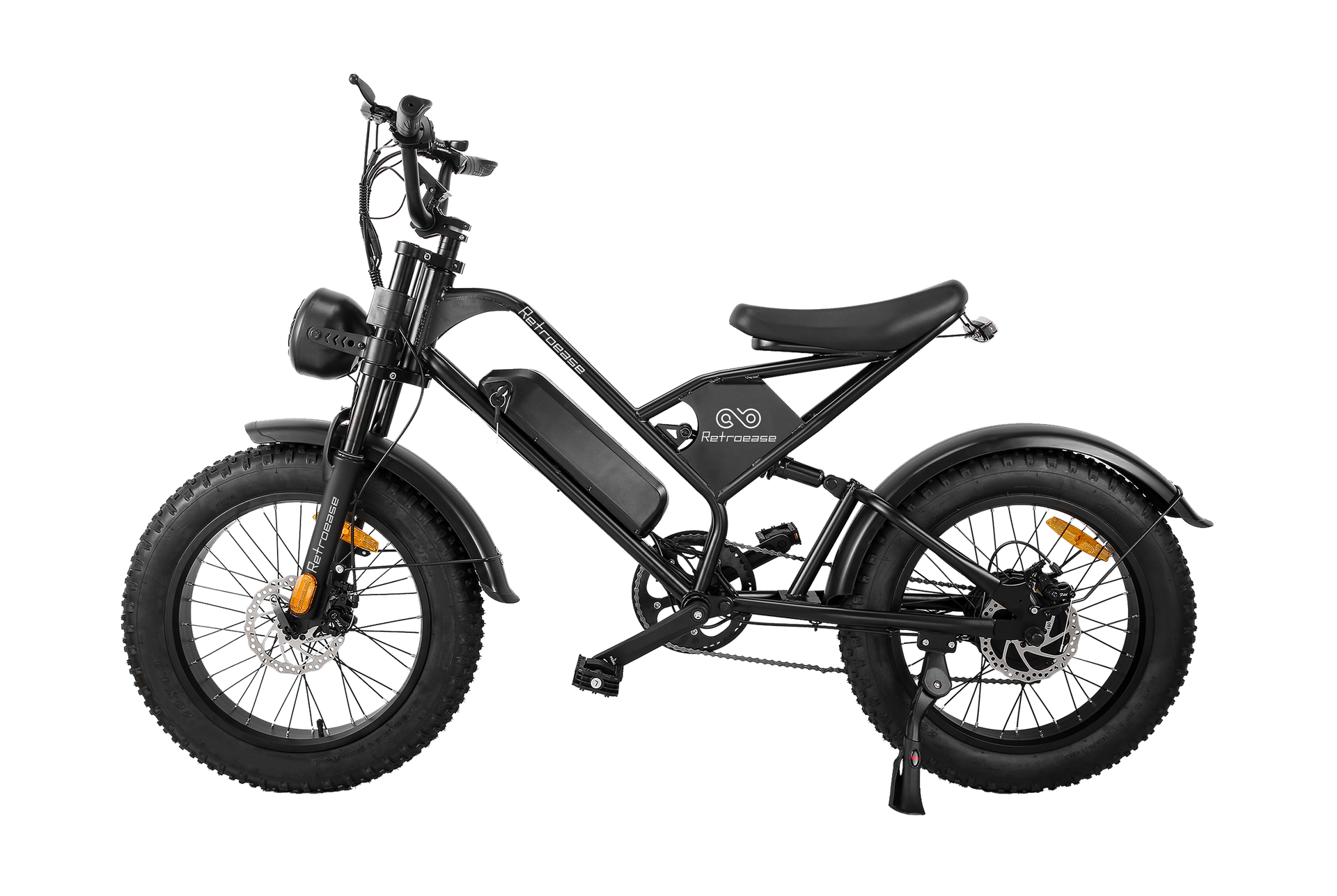 RetroEase DY007 ファットタイヤ電動自転車｜都市とアウトドア向けの