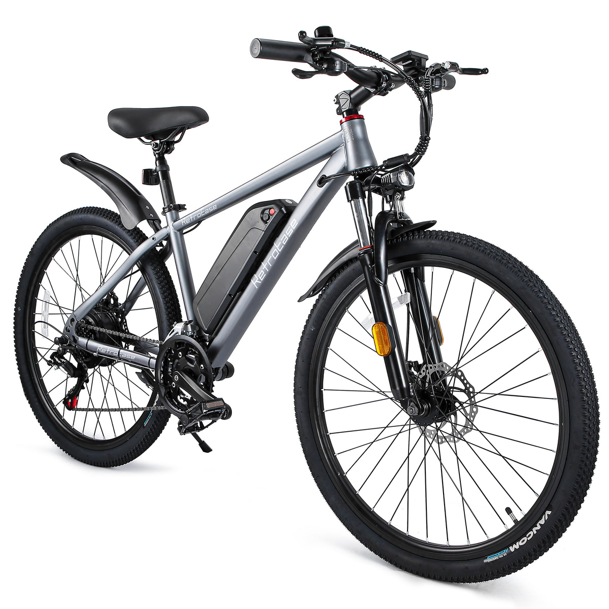 RetroEase A90-E 電動マウンテンバイク シルバー 商品画像 2