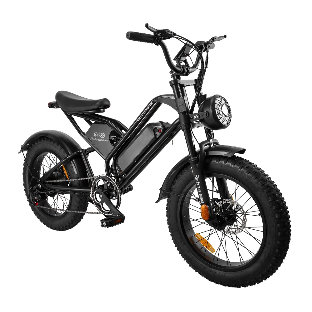 RetroEase DY007 ファットタイヤ電動自転車｜都市とアウトドア向けの