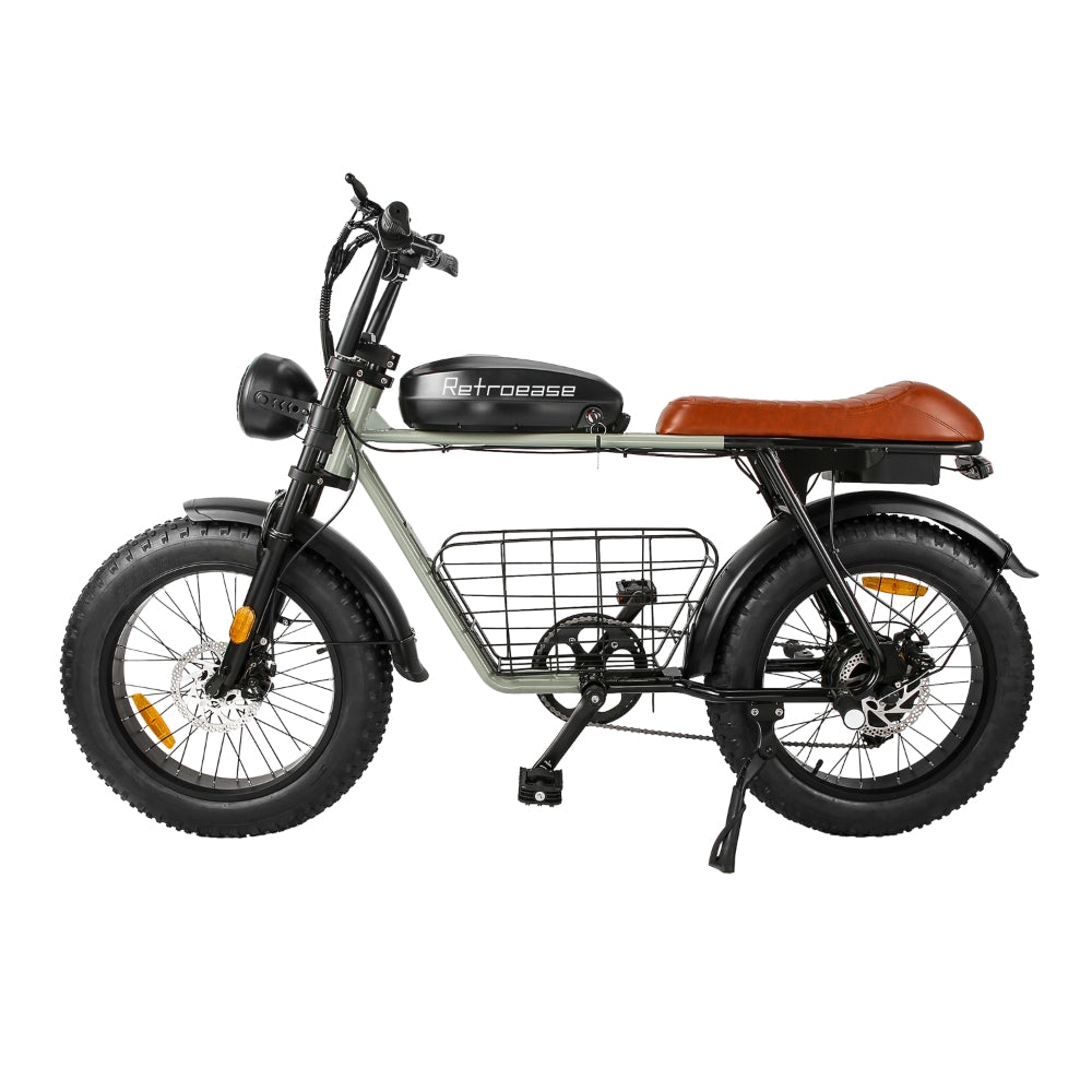 RetroEase DYS2 ファットタイヤ電動自転車｜都市とオフロード向けの