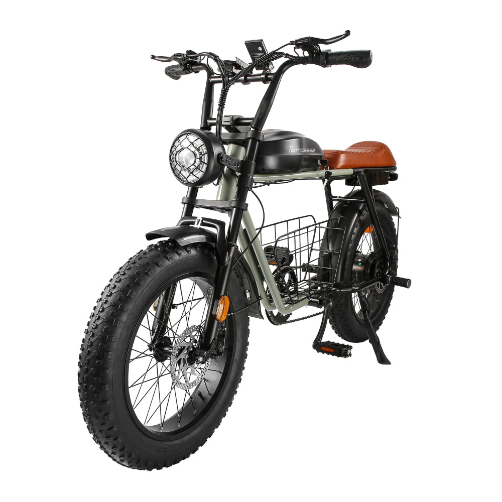 RetroEase DYS2 ファットタイヤ電動自転車｜都市とオフロード向けの